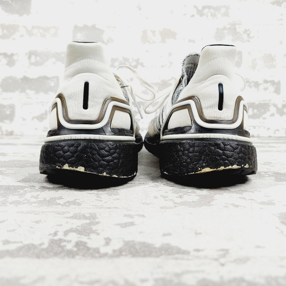 adidas Ultraboost 20 Cloud White Womens Athleisure Running Sneakers i304 - Picture 6 of 13